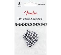 351 Celluloid Picks, Checkerboard, (8)