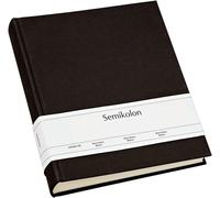 351004 Album photo Classic Medium - 21,6 x 25,5 cm - 80 pages couleur crème, pour 160 photos - bleu marine