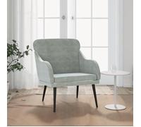vidaXL Fauteuil Gris clair 63x76x80 cm Velours, fauteuil relax, fauteuil de salon, chaise de chambre à coucher, chaise longue, fauteuil de canapé gris clair https://www.fnac.com/mp48359583/vidaXL-Fauteuil-Gris-clair-63x76x80-cm-Velours/w-4?oref=3e51878f-41e2-ac7d-7a7b-dbee079f659d