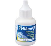[351502] Pelikan Flacon 30ml Encre à Tampons N°84 Résistant à l'eau Blanc