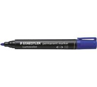 Staedtler - LumoColor 352 - Marqueur Permanent Pointe Ogive 2 mm Bleu -1 pièce
