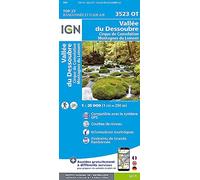Collectif – 3523OT Vallée du Dessoubre – Cirque de Consolation – Carte 1:25 000 – IGN