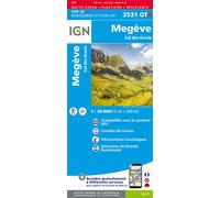 3531otr megeve col des aravis resistante Echelle 1 : 25 000 - Collectif - Ign Institut Geographique National - broché - Atlas / carte