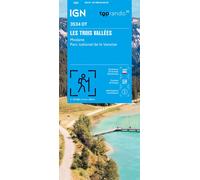 IGN Carte 3534OT Les Trois Vallées, Modane PN de la Vanoise – Recto