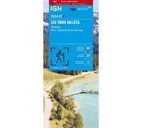 3534otr les trois vallees - modane pn vanoise/resistante /recto-verso - Echelle 1:25 000 - Collectif - Ign Institut Geographique National - Atlas / carte