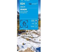 Carte de randonnée IGN TOP 25 n° 3536 OT - Briançon, Serre-Chevalier, Montgenèvre