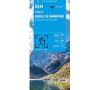 3538et aiguille de chambeyron cols de larche et de vars - Collectif - Ign Institut Geographique National - Atlas / carte