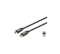 Manhattan Câble HDMI 355940 – 2 m, HDMI Type A, Ultra Haute Vitesse 8K@60Hz/4K@120Hz Noir