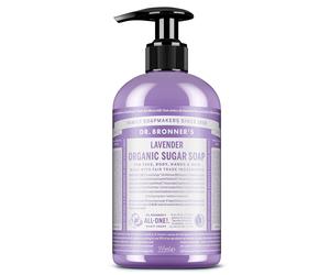 355ml DR. BRONNER'S ORGANIC SUGAR SOAP Lavender
