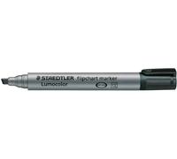 [356 B-9-10] STAEDTLER Lot de 10 marqueurs Lumocolor pour chevalet 356B, noir