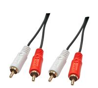 [35662] LINDY Câble audio Premium 2x RCA mâle vers 2x RCA mâle, 3m