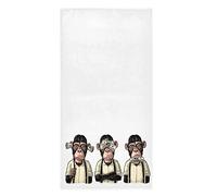 357 Serviette De Plage Trois Singes Mignons avec De l'argent Drap De Plage XL Serviette De Sauna Absorbant Draps De Bain pour Camping Voyage Natation Piscine Piscine