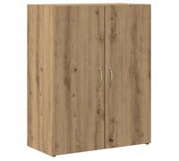 357076& Cabinet de bureau,Classeur combine Chêne artisanal 60x32x77.5 cm - Bois - Panneaux de particules