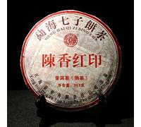 357g Sceau Rouge Thé Doux Pu-erh Chine Original Thé Pu'er Naturel et Organique Thé Puer sans Additifs Thé Puerh