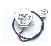 35BYJ46 Moteur pas à pas sans balais 12 V CC compatible avec les composants d'oscillation du ventilateur de climatiseur Haier