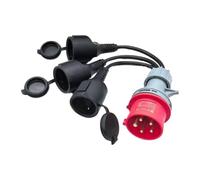35Cm 5 Pin Industrial Extension Cord CEE Plug Power