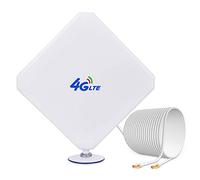 35dBi Antenne 4G LTE TS9 Mâle Omnidirectionnel Dual Mimo Antenne réseau avec 2 m Câble pour modem USB Router Hotspot MiFi WiFi Mobile 4G LTE Huawei E5577, E5786, E5785, ZTE MF910, MR1100, MR2100