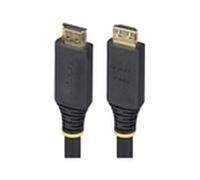 35ft (10.6m) Active HDMI Cable w/Gripping Connectors - High speed - câble HDMI avec Ethernet - HDMI mâle pour HDMI mâle - 10.6 m - blindé - noir -