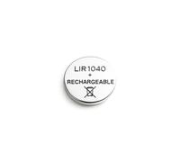 35mAh LIR1040 3,6V Pile Bouton Rechargeable Écouteurs Bluetooth Girafus | Accu rechargeable lithium-ion - idéal pour écouteurs Bluetooth TWS et trackers fitness/santé connectés