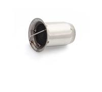 35mm 42mm 45mm 48mm 51mm 60mm Moto Silencieux D'échappement Catalyseur DB Killer Silencieux Bruit Éliminateur Silencieux D'échappement Tuyau (Couleur : A6 60mm Cata)