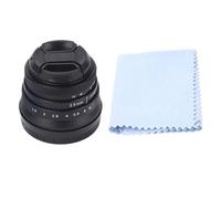 35mm F1,6 Objectif Portrait à Mise au Point Manuelle, Verre Optique Fixe, Monture FX pour, Petite Taille, Grande Ouverture - Flou d'Arrière - Plan, Structure Durable en Aluminiu