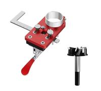 35mm Hinge Boring Jig Hole Drilling Guide Locator for Woodworking Hole with Fixture Hole Opener Template Tools