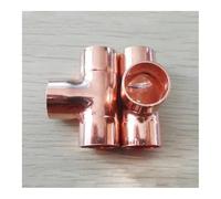 35mm Inner Dia x1.5mm Thickness Copper Equal Tee Socket Weld End Feed Coupler Plumbing Fitting Water Gas Oil