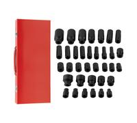 35pcs 1/2" Drive Axle Nut Impact Sockets Set Removal / Installation of Axle Nuts