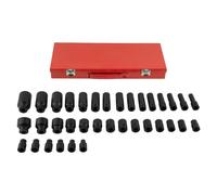 35PCs Deep Impact Socket 1/2" Drive Metric Axle Hub Nut Kit 8mm-32mm 6 points