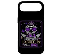 35th Birthday Queen Chapter 35 Fabulous Since 1991 Women Coque pour iPhone Air
