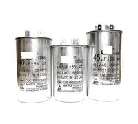 35UF 40UF 45UF 50UF 60UF 70UF 80UF 100UF CBB65 A Air Conditioner Compressor electronic starter Runs Starting Capacitor 450VAC AUOQKQUT(70UF 450VAC CBB65)