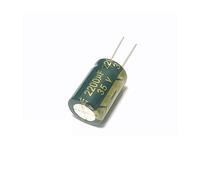 35V2200UF 16x25mm High Frequency Low Aluminum Capacitor 35v 2200uf 2200uf35v 2200mf 2200MFD 35v2200mf 2200mf35v 3300uf AUOQKQUT(35v2200 13x25 5pcs)
