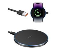 35W Chargeur Induction sans Fil Rapide Compatible avec iPhone 17 16 15 Pro Max,Galaxy S25 Ultra S24 Plus S23 FE, Google Pixel 9/8 Pro, Chargeur sans Fil Rapide pour Android et iOS