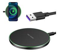 35W Chargeur Induction sans Fil Rapide Compatible avec Phone 17-11Pro Max,Galaxy S25 Ultra/S24 Plus/S23 FE, Google Pixel 9/8 Pro, Chargeur sans Fil Rapide pour Android et iOS