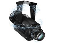 35W LED image personnalisée GOBO logo Lumière de projecteur pour intérieur/extérieur IP67 Éclairage de fête de fête imperméable,Noir,remote control