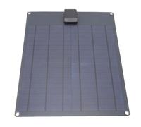 35W Solar Battery Rothle Charger Charger, 16.34x13.39x1.18in Contrôleur MPPT Intelligent Impermitante Charge de Panneau Solaire pour Le Bateau de Remorque RV Marine RV Automotive