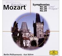 モーツァルト:交響曲第36番 ハ長調 K.425《リンツ》/交響曲第38番 ニ長調 K.504《プラハ》/交響曲第39番 変ホ長調 K.543