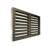 36,2 x 10 x 1 cm - Grille de Cendres en Fonte pour Cheminée et Poêle | Résistante aux Hautes Températures | Fonte Durable | Pour Foyer, Insert et Poêle à Bois | Facilite l'Évacuation des Cendres