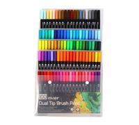 36/48/60/72/100 Couleurs En Feutre Brosse De Pinceau À Aquarelle Aquarelle Pour Les Coloriages Pour Adultes