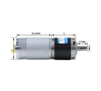 36-555 Max 100kg.cm High Torque Planetary Gear electronic starter Adjustable Speed Reversed CZAOINCU(296rpm,24V)
