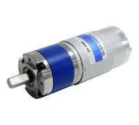 36-555 Max 70kg.cm 8-1600rpm 12v 24v Moteur à courant continu à couple élevé Motoréducteur planétaire à faible bruit 1 pièce (24V, 438rpm)