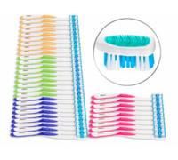 36 brosses à dents 4 couleurs - Adultes - Poils durs Newgen Medicals