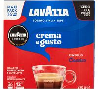 36 Capsules de Café LAVAZZA A MODO MIO CREMA E GUSTO Originales Espresso Italien