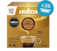 36 CAPSULES DE CAFÉ ORO. LAVAZZA A MODO MIO - HAUTE QUALITE - 100% ITALIEN
