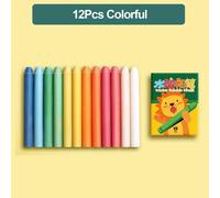 36 Color Water-Soluble Chalk Color Erasable Pen School Teacher Special Blackboard Pen Student Painting Pen Set For Kid - Type 12pcs Colorful
