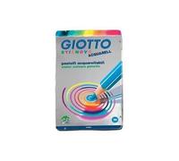 Giotto – Crayons de couleur Stilnovo Acquarell – boîte métal – 36 crayons
