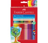 36 crayons de couleur - Assortiment de couleur - Faber-Castell - Grip