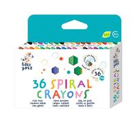 36 Crayons De Couleur Spirale Multicolor TU