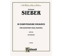 36 Eight-Measure Vocalises for Elementary Teaching