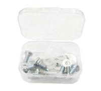 36 Ensembles de tondeuses à pelouse Remplacement des Accessoires en métal compatibles avec la mammotion luba yuka Robot pelouse 2025 Remplacement du marché secondaire Universel Ajustement(Silver)